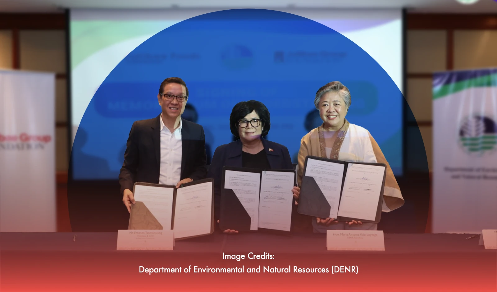 DENR Partners with Jollibee For Mangrove Reforestation