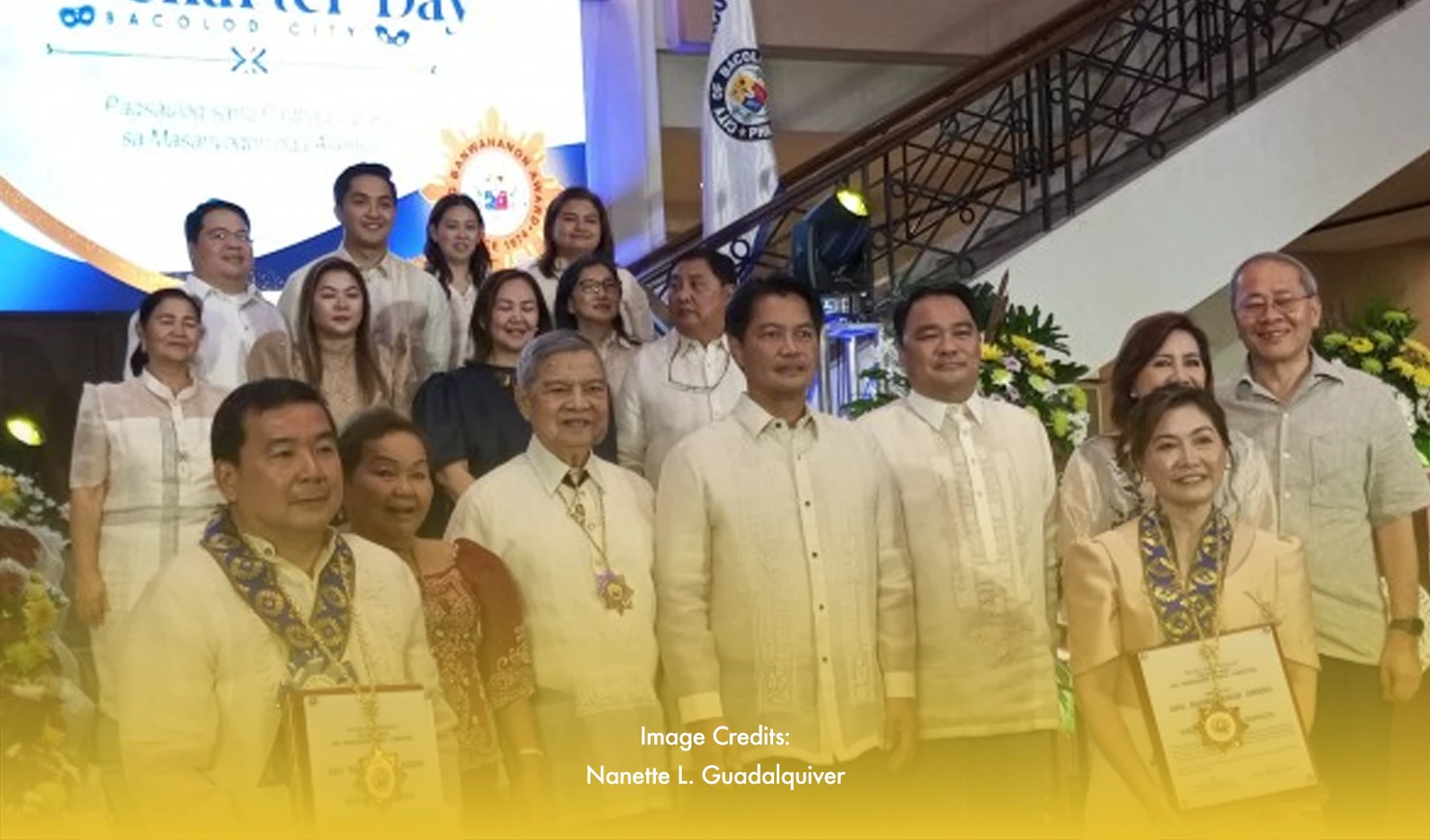 Bacolod Awards Outstanding Citizens in Charter Day