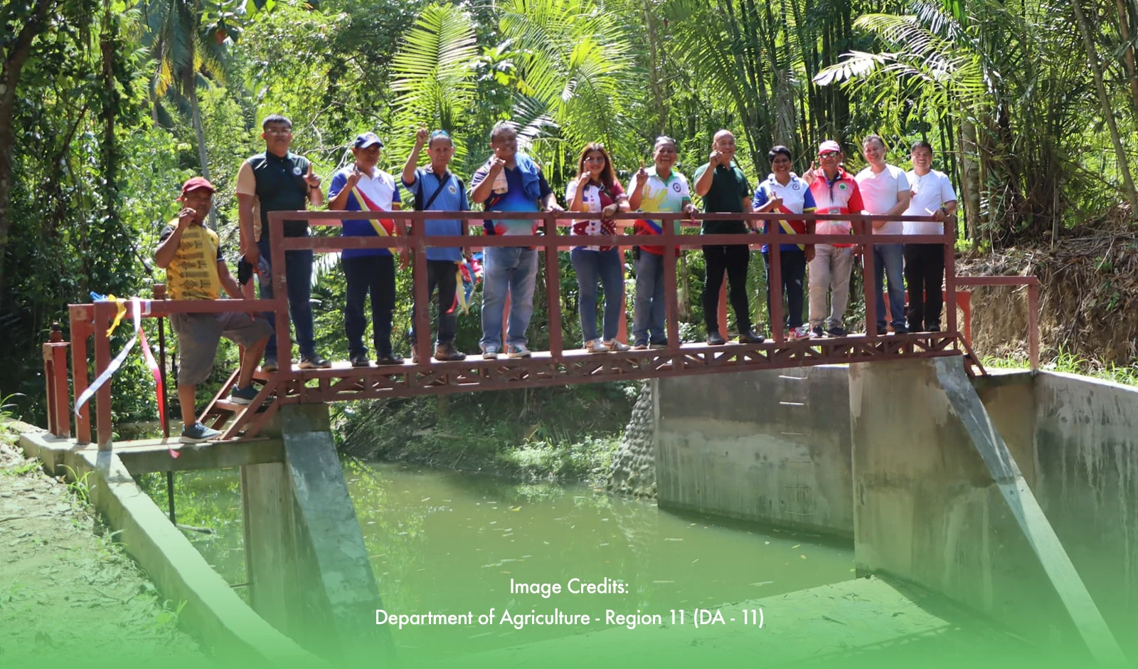 DA Turns Over Diversion Dam For Davao De Oro Farmers