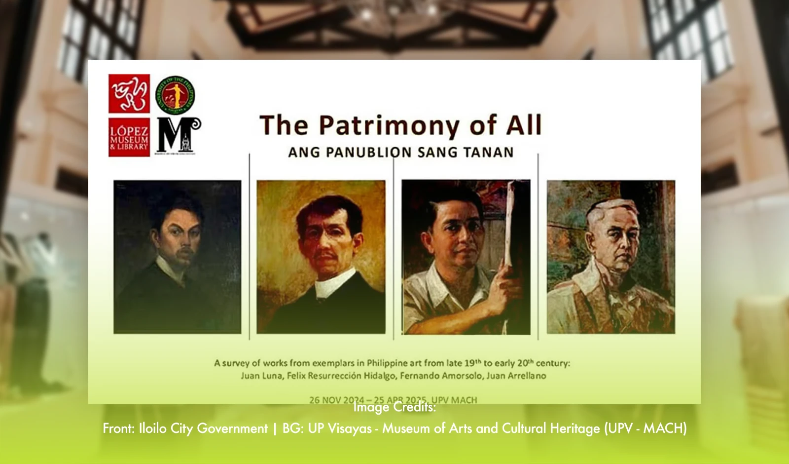 16 Masterpieces From Pinoy Artists To Be Featured In Iloilo Museum