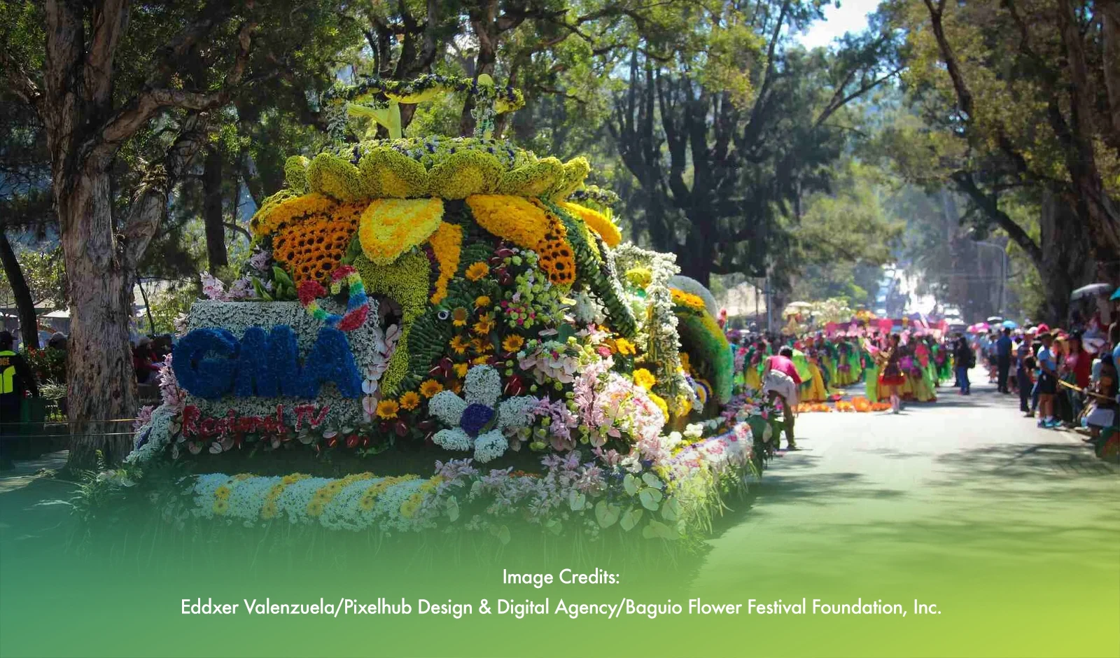 Floral Floats Take Over Baguio Streets For Panagbenga 2025