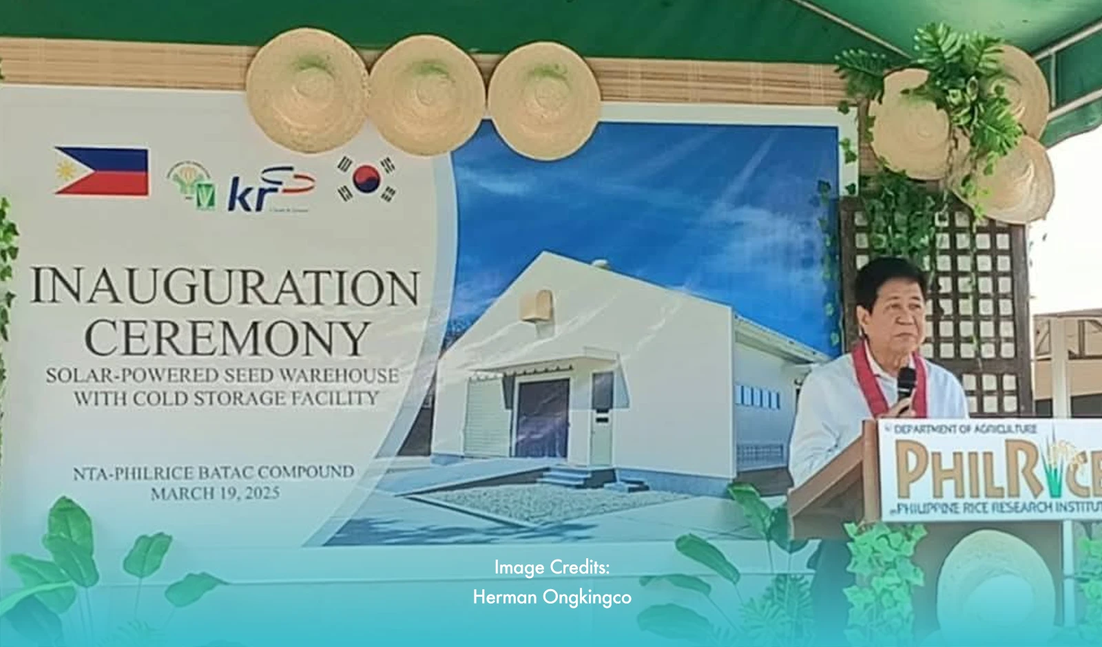 Ilocos Inaugurates 1st Solar-Powered Seed Warehouse To Support Rice Farmers