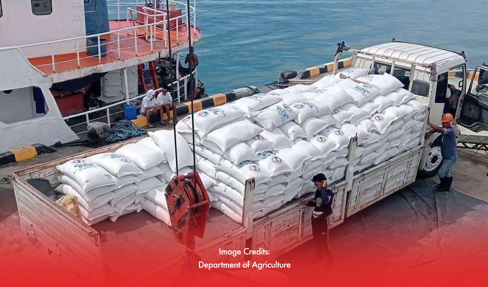 35,000 Bags Of Subsidized Rice Arrive In Cebu For P20/Kilo Program