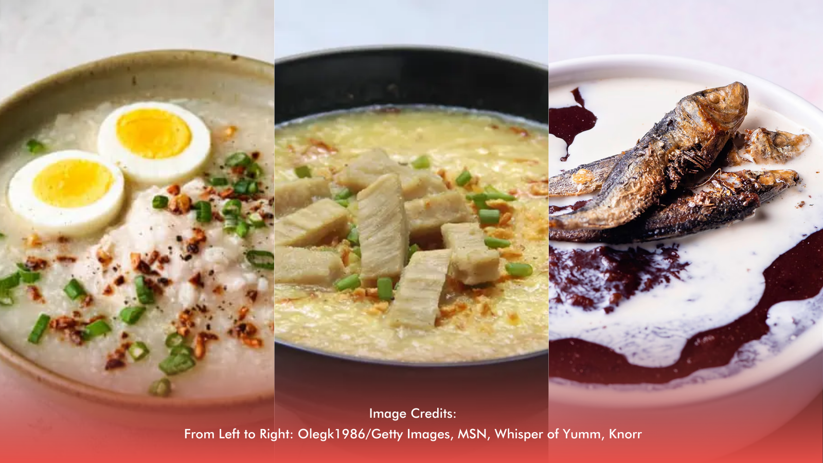 Pinoy Favorites Arroz Caldo, Lugaw, Champorado Recognized Internationally