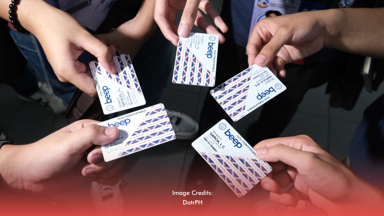 Discounted Fare: DOTr Distributes White Beep Cards For Priority Sectors
